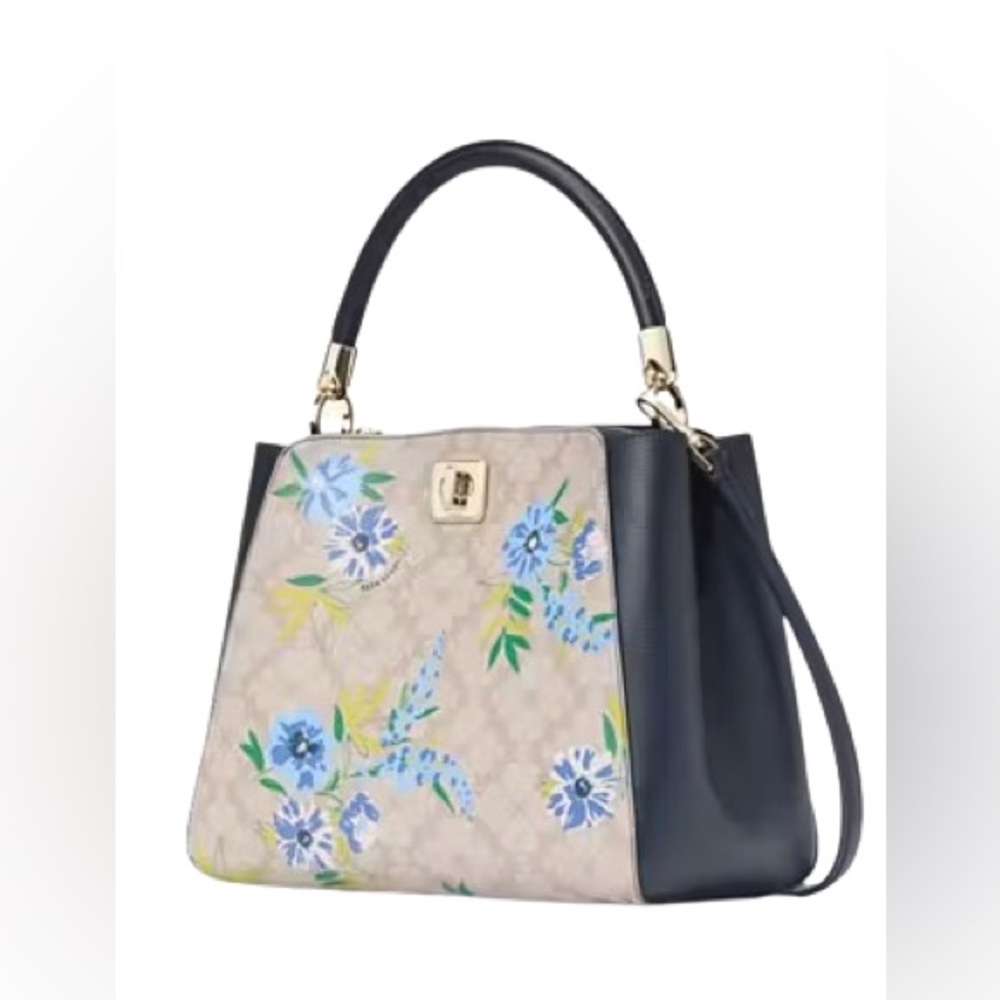 Kate Spade New York
SPADE FLOWER FLORAL MEDIUM TOP HANDLE SATCHEL - Picture 1 of 6